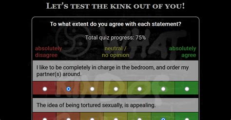 bdsm vragenlijst|BDSMTest: The Original BDSM & Kink Test